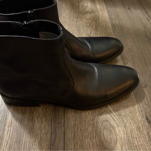 Black Leather Boots by Kenneth Cole Tally Boot